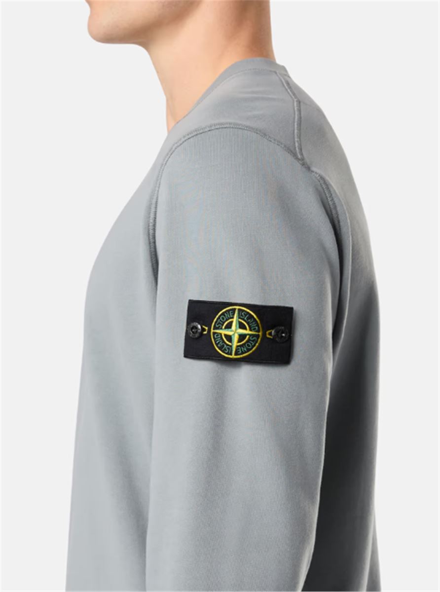 COMPASS-BADGE COTTON SWEATSHIRT