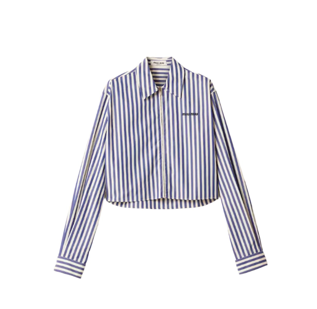 STRIPED POPLIN SHIRT