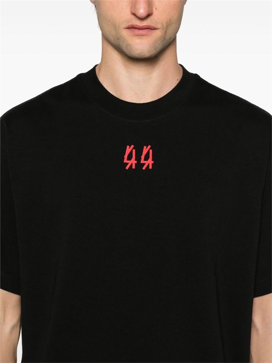 LASERED COTTON T-SHIRT 44 LABEL GROUP