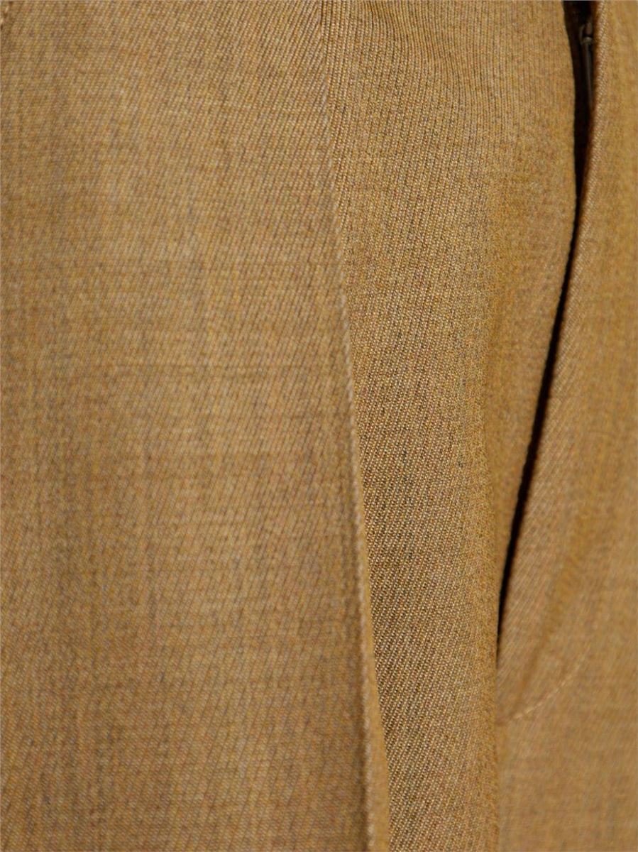 PLEAT-DETAIL WOOL CARGO TROUSERS BURBERRY