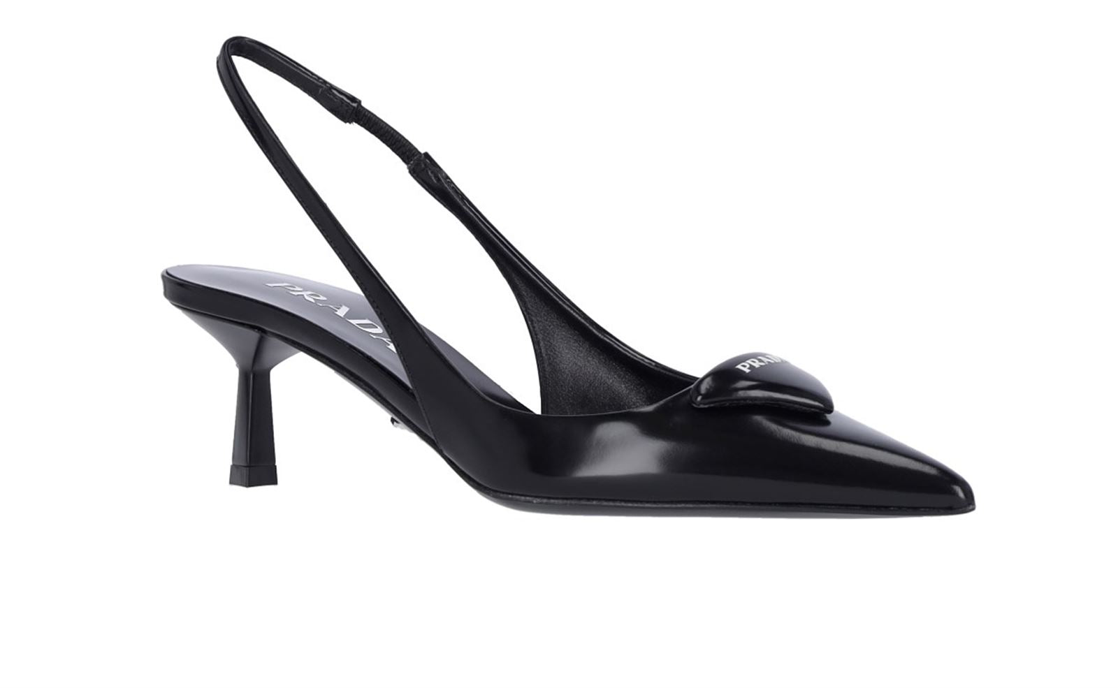 LOGO SLINGBACK PUMPS