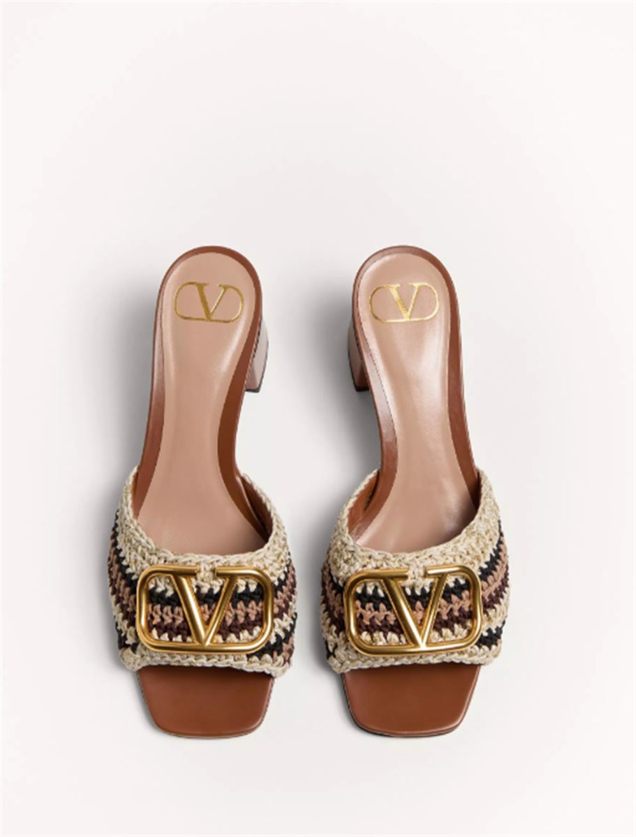 VLOGO SIGNATURE SLIDE SANDAL