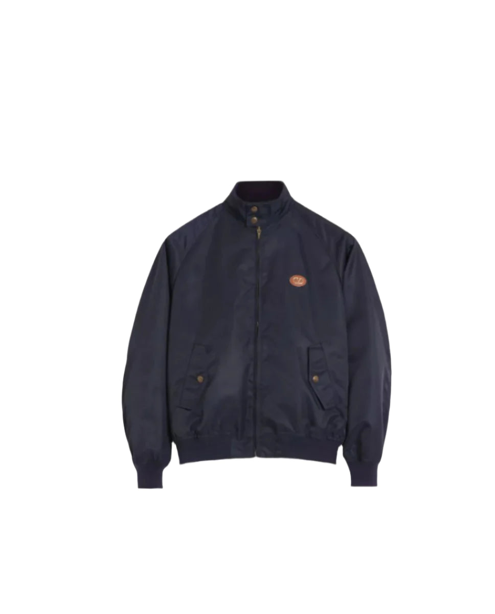 NYLON BLOUSON WITH VLOGO PATCH