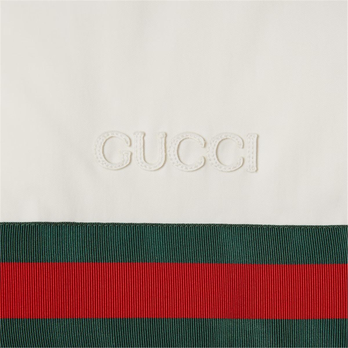 POLYESTER TWILL BOMBER JACKET GUCCI