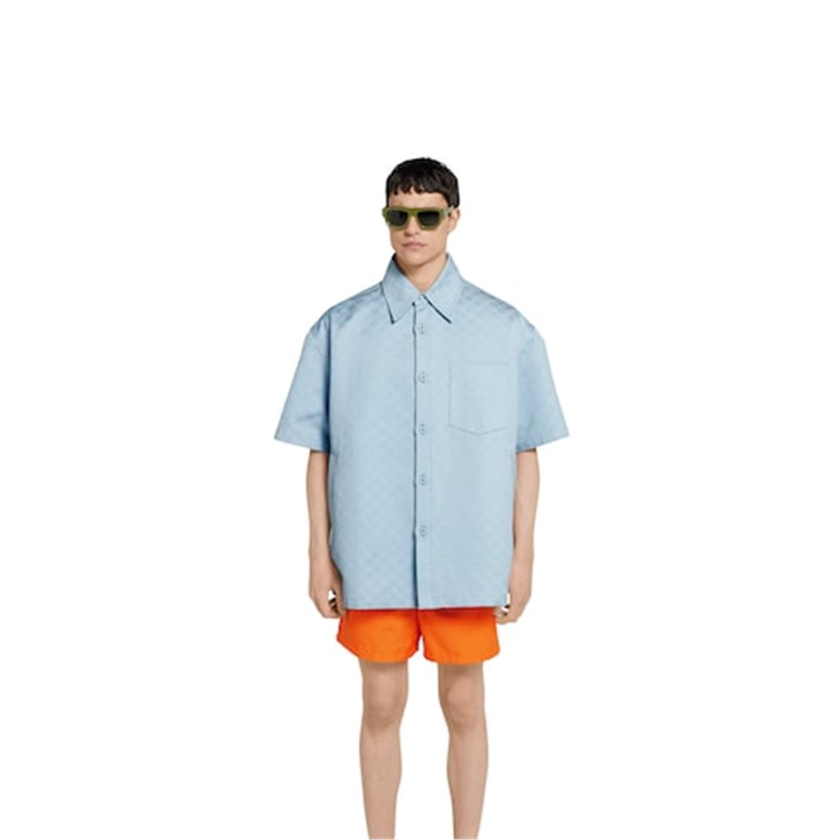 OVERSIZE GG COTTON SHIRT