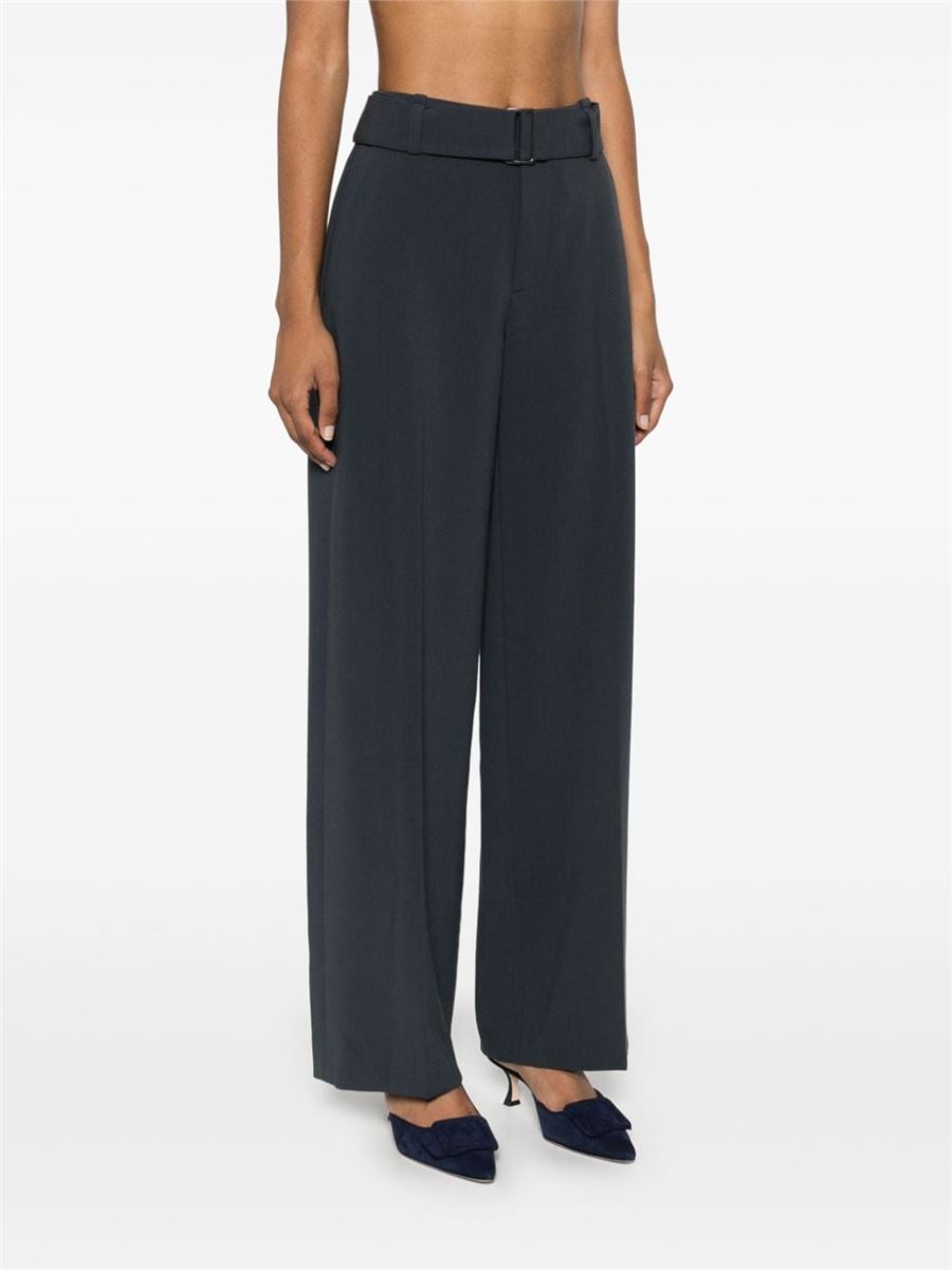 BELTED WIDE-LEG TROUSERS VINCE