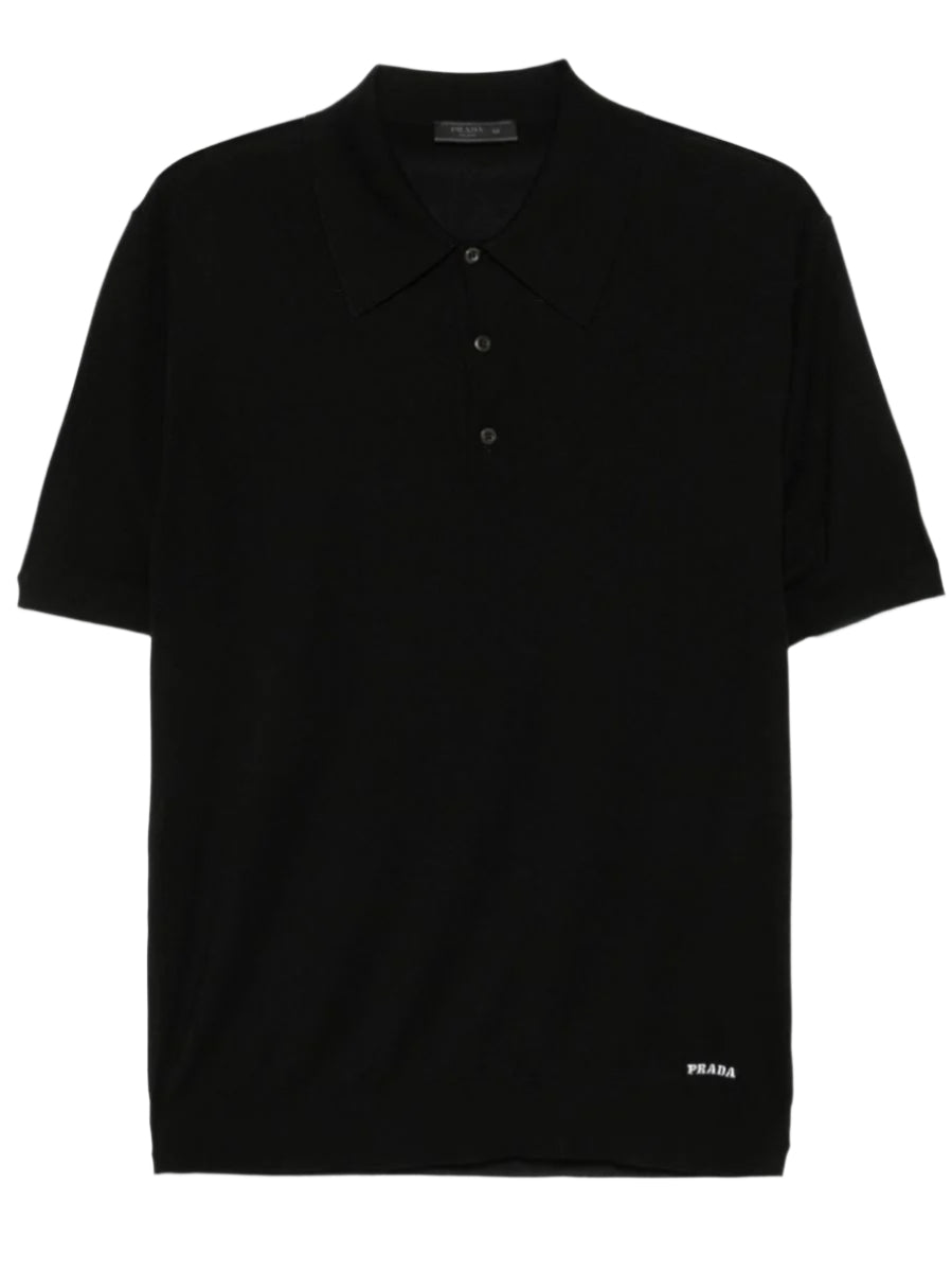 SILK POLO SHIRT