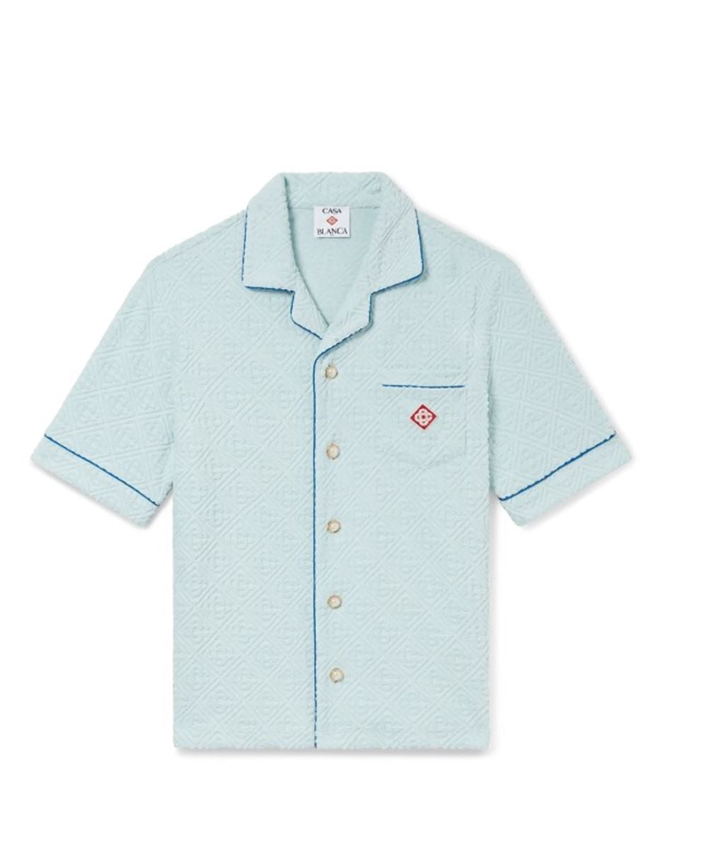 MONOGRAM TOWELLING SHIRT