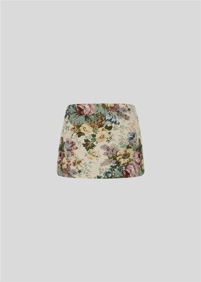 ESSY SKIRT IN FLORAL JACQUARD THE MANNEI