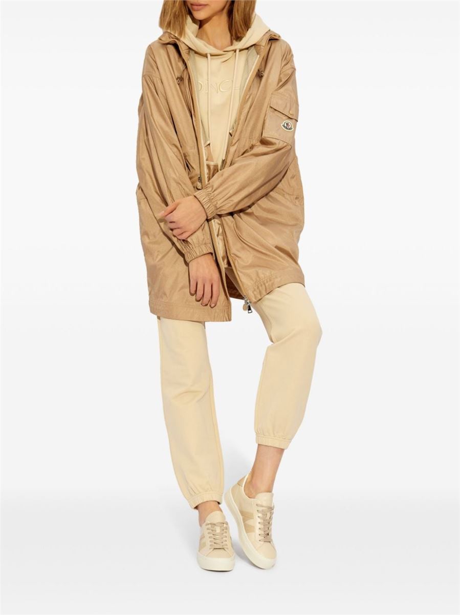 ADHEMAR DRAWSTRING-WAIST PARKA