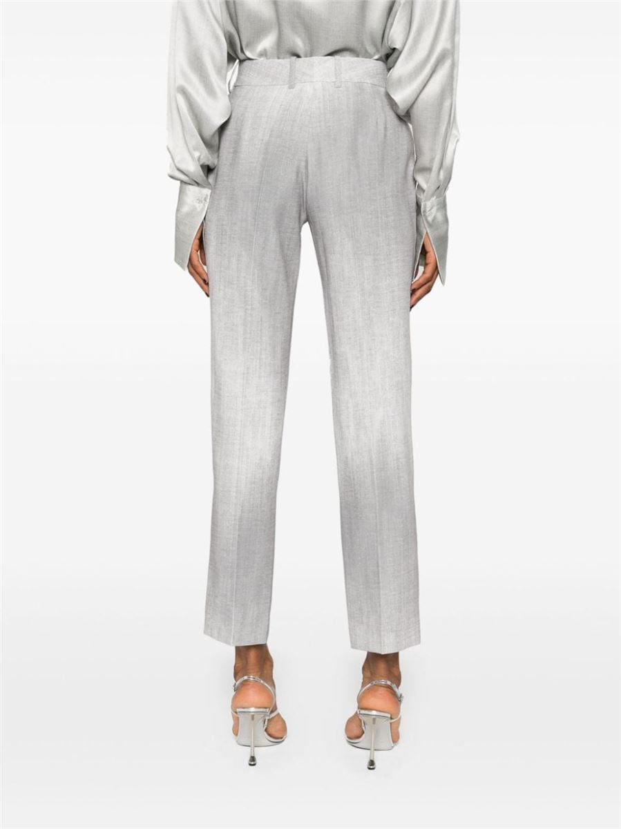 DISTRESSED-PRINT TAILORED TROUSERS ERMANNO SCERVINO