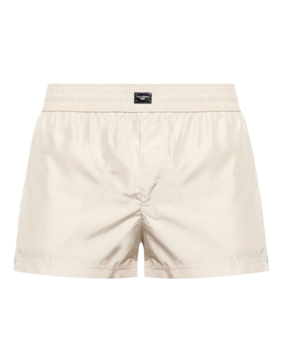 SHORT SWIM TRUNKS WITH TAG