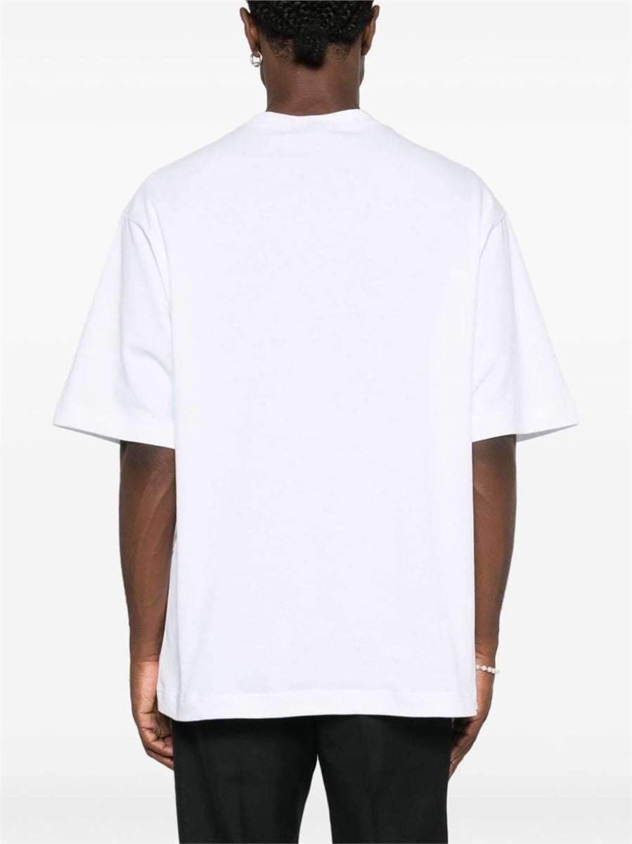 LOGO-PRINT COTTON T-SHIRT GUCCI