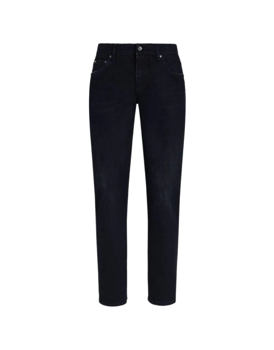 SKINNY STRETCH COTTON JEANS WITH TAG