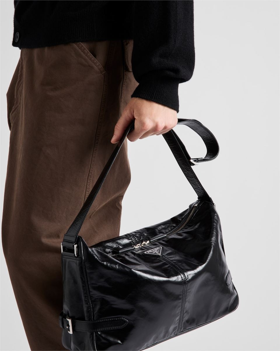 LEATHER SHOULDER BAG