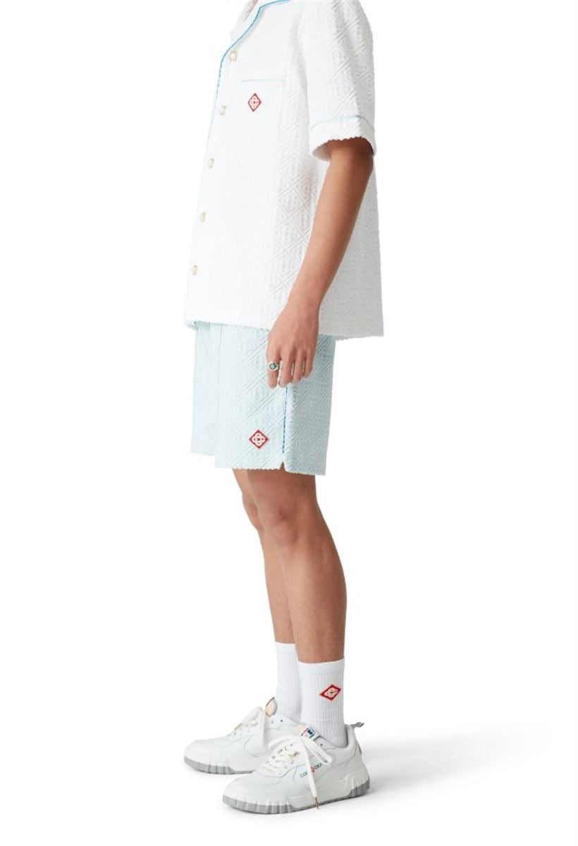 MONOGRAM TOWELLING SHORTS