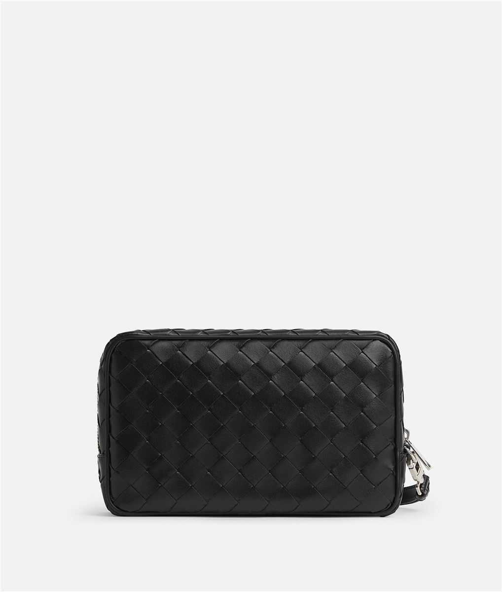 INTRECCIATO SMALL POUCH WITH WRISTLET BOTTEGA VENETA