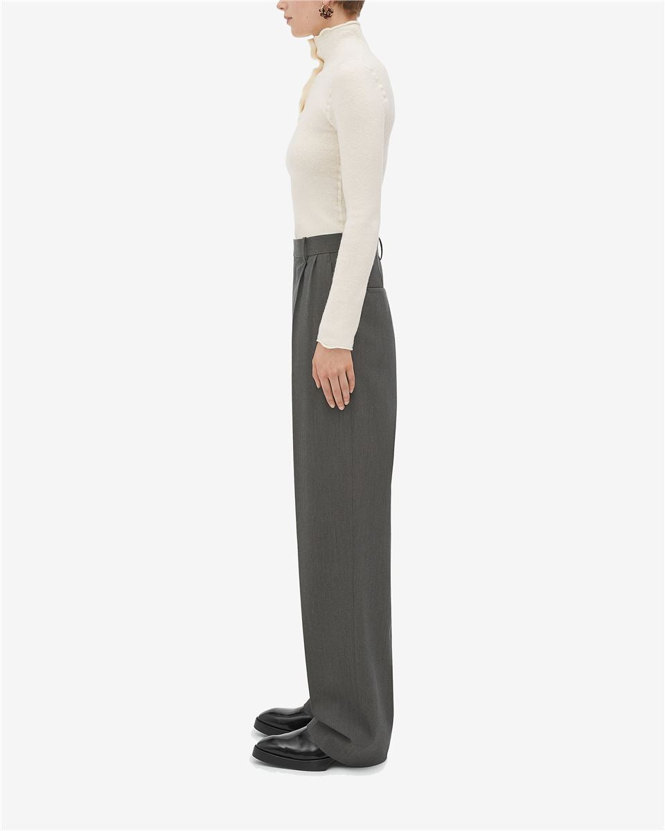 WOMEN'S LIGHT WOOL TROUSERS