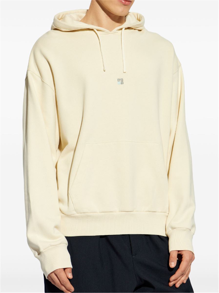 LOGO-EMBROIDERED HOODIE GIVENCHY