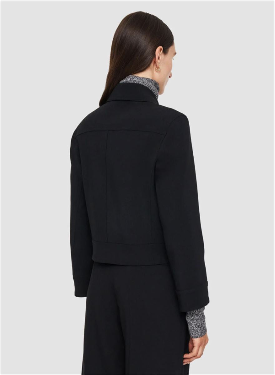 JOSEPH MISTRAL CROPPED JACKET BLACK