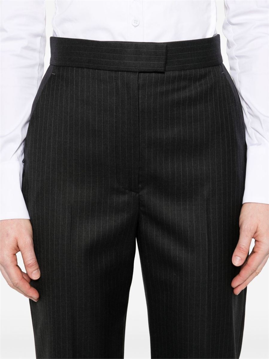 PINSTRIPE WOOL TROUSERS A. MCQUEEN