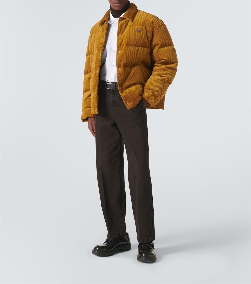 COTTON CORDUROY DOWN JACKET