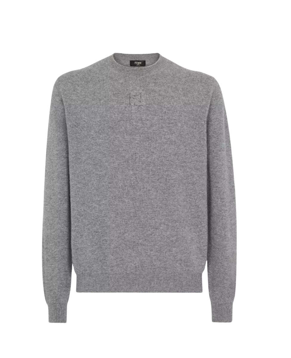 GREY WOOL JUMPER