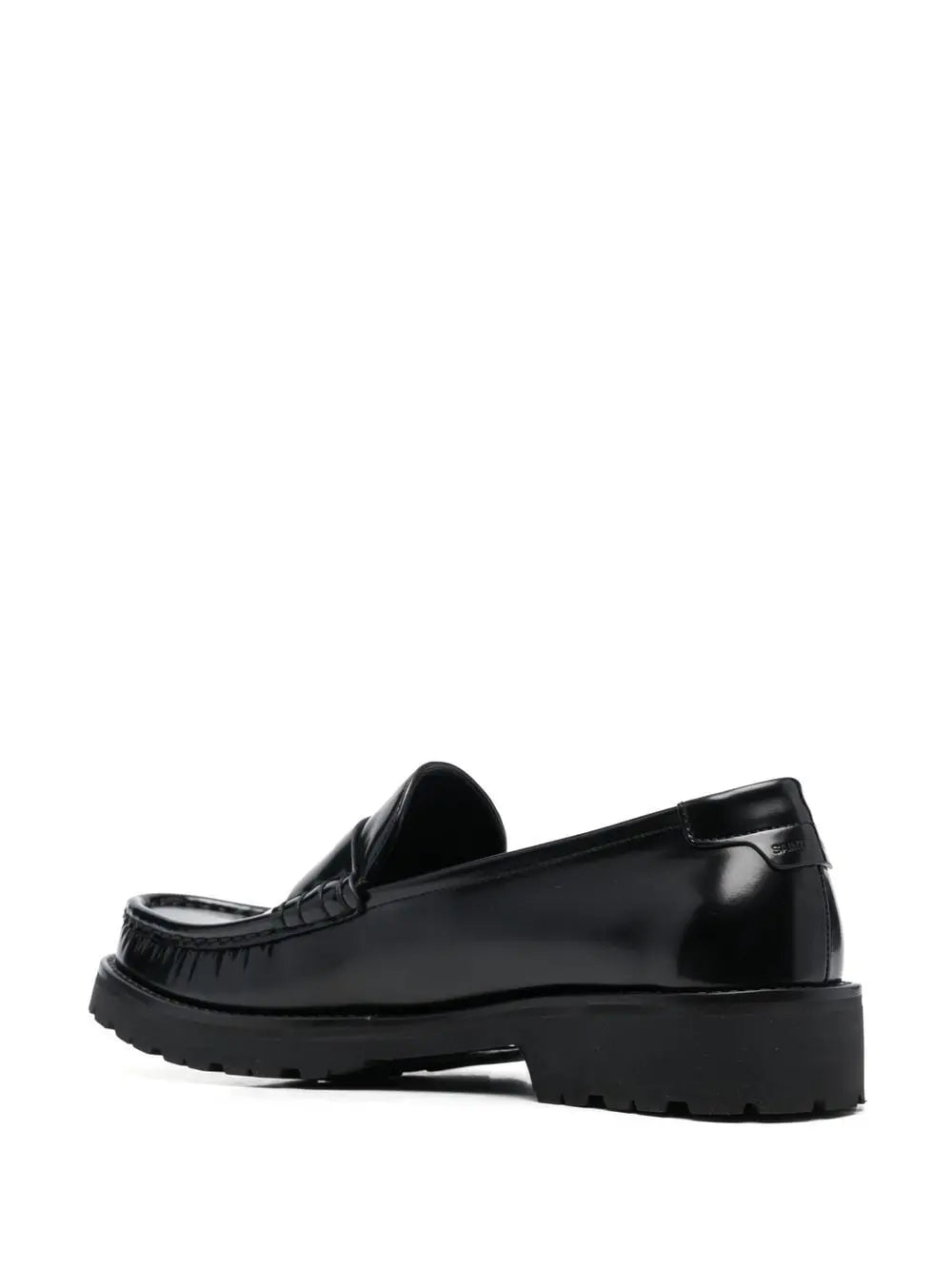 LE LOAFER HIGH-SHINE FINISH FLAT SHOES SAINT LAURENT