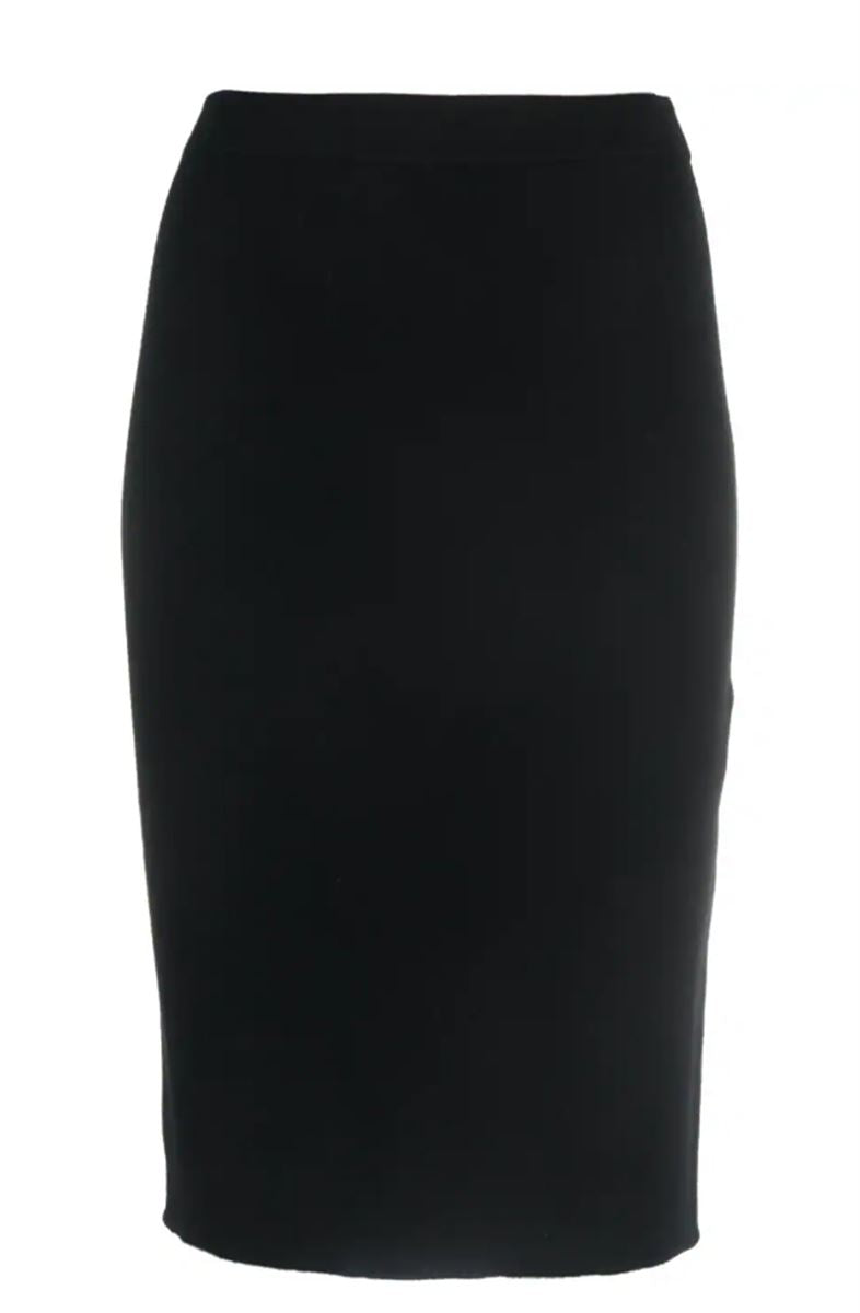 FINE-KNIT PENCIL SKIRT SAINT LAURENT