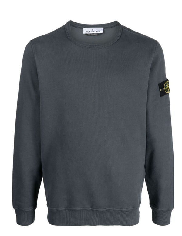 Shop Givenchy cotton large logo crew neck sweater