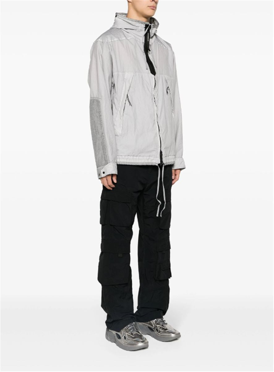 ZIP-UP HOODED WINDBREAKER